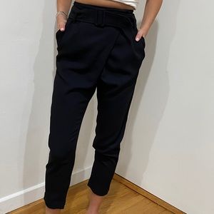 Aritzia Belted Trousers